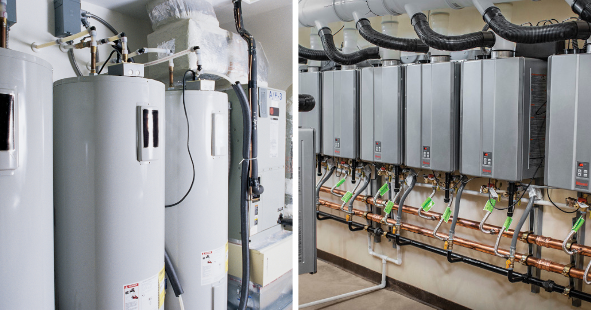 Tank vs. Tankless Water Heaters for Businesses