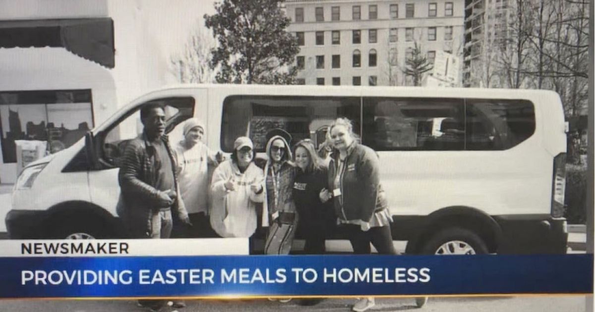 Helping the Homeless on Easter Sunday